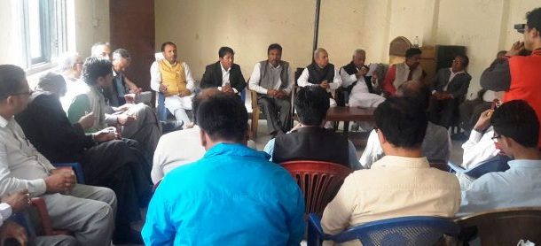 आन्दोलन बारे छलफल गर्दै संघीय गठबन्धन
