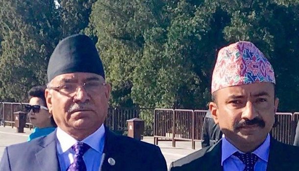 प्रचण्डपुत्र प्रकाश दाहालको घोषणा : सरकारले दिएको पदक नलिने