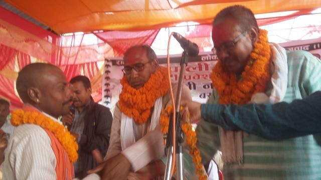 रौतहटको करुनियामा नेपाली काँग्रेस नेता आलमको चुनावी सभा सम्पन्न